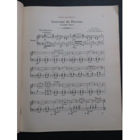 GROSS G. Souvenir de Blossac Piano