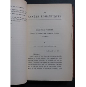 BERLIOZ Hector Les Années Romantiques 1904