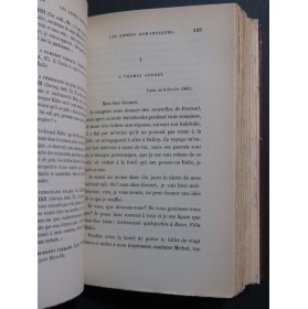 BERLIOZ Hector Les Années Romantiques 1904