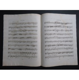 HERZ Henri Introduction Variations et Finale op 7 Violon ca1830