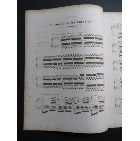 ROSELLEN Henri Fantaisie sur Le Soleil de ma Bretagne op 49 Piano ca1843