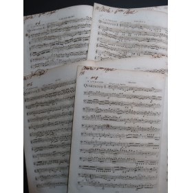 PLEYEL Ignace Trois Quatuors B. 334-336 Violons Alto Violoncelle ca1805