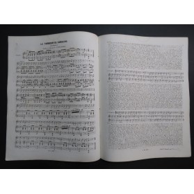 BOULANGER Auguste Le Tambour de la Commune Chant Piano ca1840