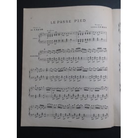 LÉMAN Gaston Le Passe-Pied de la Reine Danse Piano XIXe