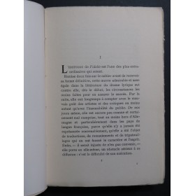 KUFFERATH Maurice Fidelio de Beethoven 1913