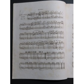 WEBER Invitation pour la Valse op 65 Piano 4 mains ca1827