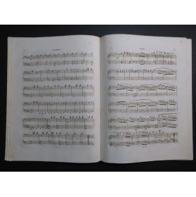 WEBER Invitation pour la Valse op 65 Piano 4 mains ca1827