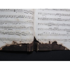 MOZART W. A. Sei Quartetti op 10 2e Partie Violon Alto Violoncelle ca1810