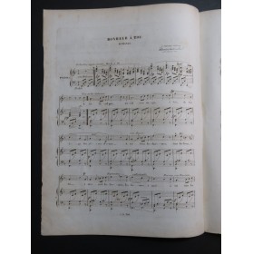MASINI F. Bonheur à Toi Chant Piano ca1840