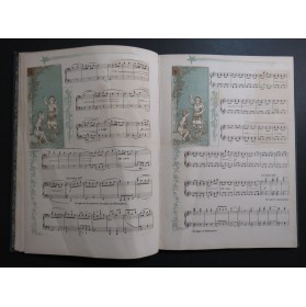 BURGMEIN J. Contes de Noël Suites Mignonnes Piano Chant XIXe