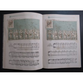 BURGMEIN J. Contes de Noël Suites Mignonnes Piano Chant XIXe