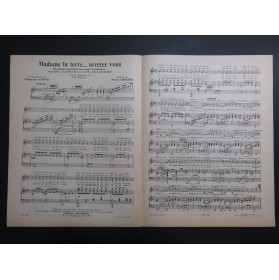 GROTHE Franz Madame la terre...arrêtez vous Chant Piano 1943