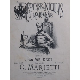MARIETTI G. Réponse de...