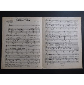 Romantica Renato Rascei Dalida Chant Piano 1960