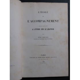 SAUZAY Eugène L'École de l'Accompagnement 1869