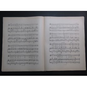 SENTIS Jose Marquisette Chant Piano 1919