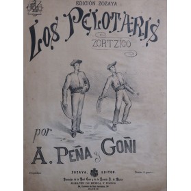 PENA Y GONI Antonio Los...