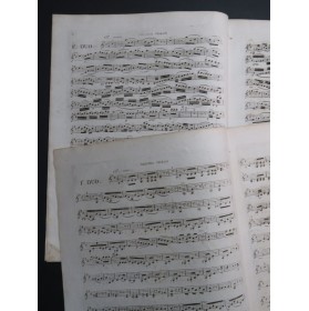 VIOTTI J. B. Trois Duos 4e Livre pour 2 Violons ca1820