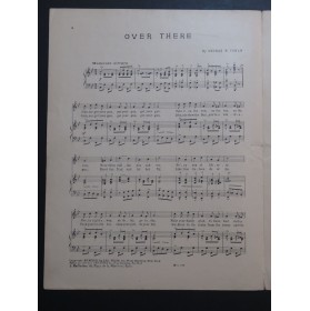 COHAN George M. Over There Chant Piano 1917