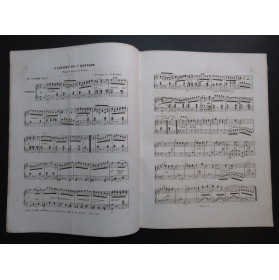 D'INDY W. Scherzo du 3e Quatuor op11 Piano ca1845