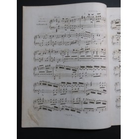 DUSSEK J. L. Sonate op 35 Piano ca1825