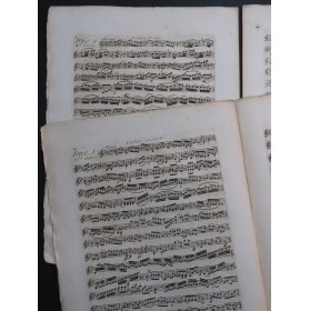 MOZART W. A. Six Duos Concertants 2e Livre 2 Violons ca1800