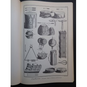 L'Art de la Lutherie Collection Encyclopédie Diderot 1979