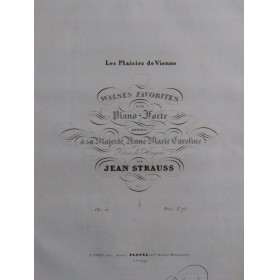 STRAUSS Johann Les Plaisirs...