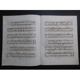 STRAUSS Johann Les Plaisirs de Vienne op 51 Piano ca1835