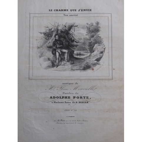 MOUVIELLE Florine Le Charme que j'envie Chant Piano ca1840