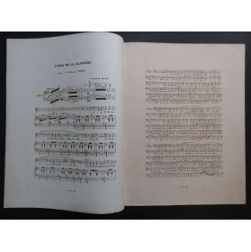 CLAPISSON Louis L'Écho de la Clairière Chant Piano ca1840