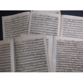 HAYDN Joseph Trois Quatuors op 86 Violons Alto Violoncelle ca1800