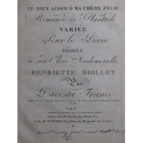 DACOSTA Franco Te bien...