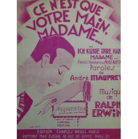 ERWIN Ralph Ce n'est que...