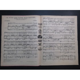 ERWIN Ralph Ce n'est que votre main Madame Chant Piano 1929