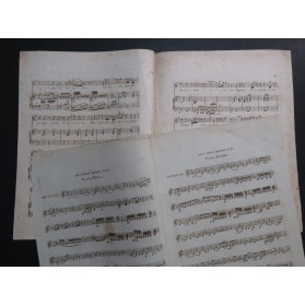 MOZART W. A. Aria Sacra Ave Verum G Major Chant Orgue Orchestre ca1807