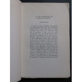 PITROU Robert La Vie Intérieure de Robert Schumann 1925