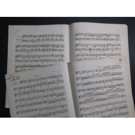 CARULLI Ferdinando Trois Valzes op 32 Piano Guitare ca1820