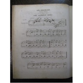 LEDUC Alphonse Mélodie Suisse Piano 1846
