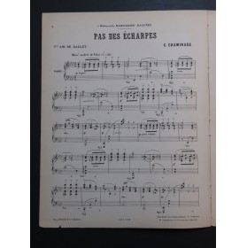 CHAMINADE Cécile Pas des Écharpes Piano ca1888