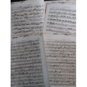 PLEYEL Ignace Trois Quatuors B. 331-333 Violons Alto Violoncelle ca1805