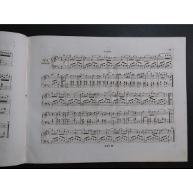 LEMOINE Henry La Tarentule Quadrille No 2 Piano ca1840