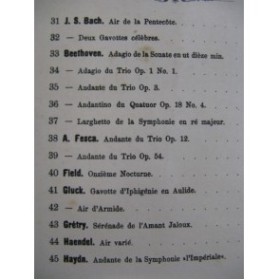 Recueil Pièces Célèbres Flute Piano 1884