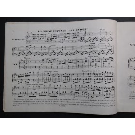 Le Prince Impériale Quadrille français Danse Piano ca1860