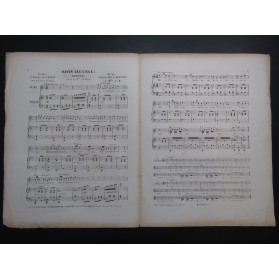 LAIR DE BEAUVAIS Alfred Rayon des Cieux ! Chant Piano ca1847