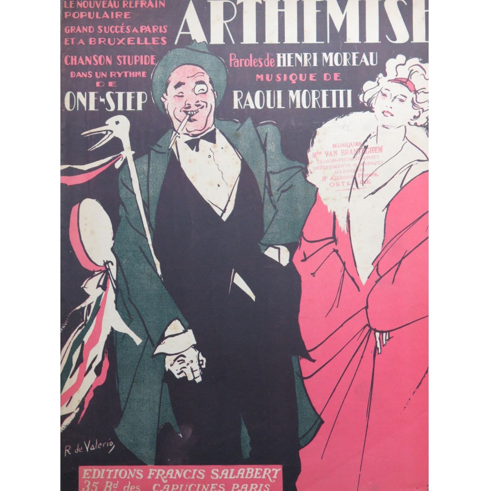 MORETTI Raoul Arthémise Piano 1925