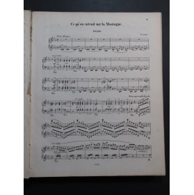 LISZT Franz Symphonische Dichtungen 12 Pièces Piano 4 mains ca1860