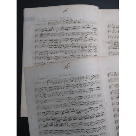 GRAVRAND Joseph Trois Duos op 6 et 7 pour 2 Violons ca1800