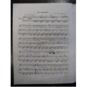 PUGET Loïsa Ma Colombe Chant Piano ca1830