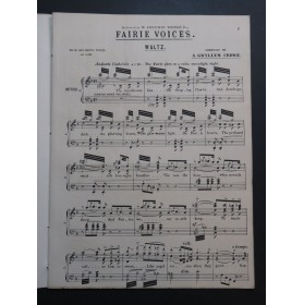 CROWE A. Gwyllym Fairie Voices Piano ca1885